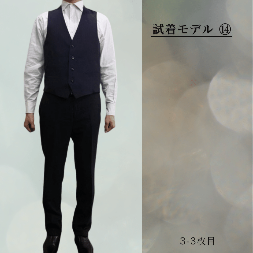 38|SUIT SELECT 2Bネイビーストライプ3ピーススーツ(Y6)スーツ 38|SUIT SELECT 2Bネイビーストライプ3ピーススーツ(Y6)スーツ