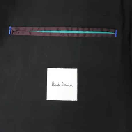206｜Paul Smith 2Bブラックリネンスーツ(S) 定価99,000円 ポールスミス
