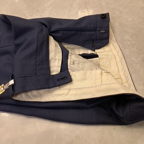 M207｜Paul Smith SOHO 2Bブルー千鳥柄スーツ(M2) 定価132,000円 ポールスミス
