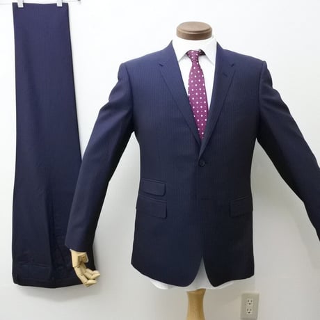 L139｜Paul Smith The Byard 2Bネイビーストライプスーツ(L) 定価121,000円 ポールスミス