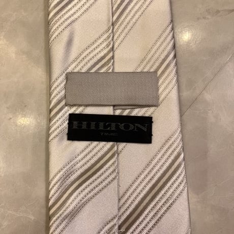 N53｜HILTON  シルバーレジメンタイ