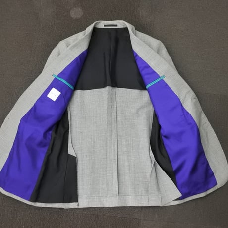 L132｜Paul Smith 2Bグレンチェックスーツ(L) 定価110,000円 ポールスミス