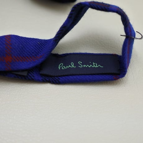 CN4｜Paul Smith  ブルーチェック蝶ネクタイ