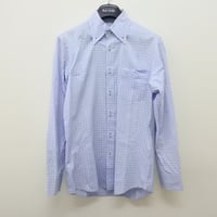 シャツM15｜BURBERRY BLACK LABEL  ブルーチェックシャツ(39)