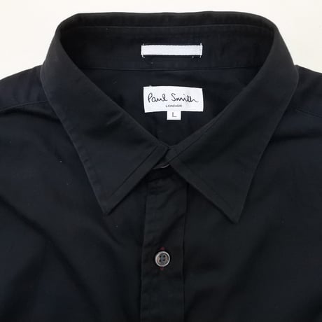 シャツL10｜Paul Smith  ブラックシャツ(L)