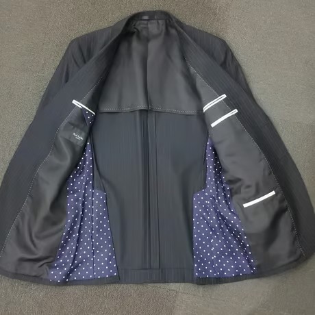M107｜Paul Smith(ポールスミス) 2Bブラックストライプスーツ(M) 定価111,000円