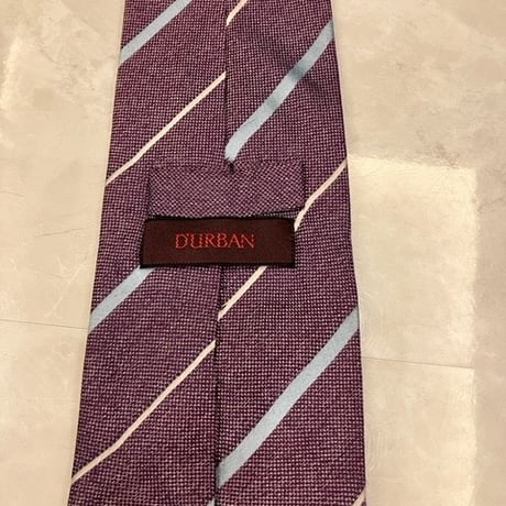N30｜D'URBAN  濃パープルレジメンタイ