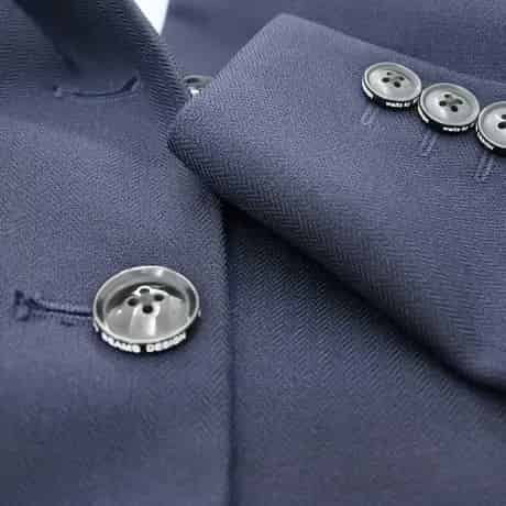302｜BEAMS DESIGN 3Bネイビー３点セットキッズスーツ(150) ビームス