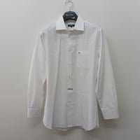 シャツL1｜BURBERRY BLACK LABEL ホワイトシャドーストライプシャツ(40)