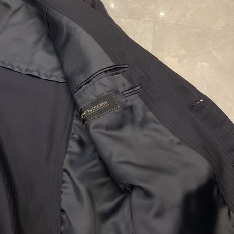 S60｜D'URBAN( ダーバン) 2Bダークネイビーストライプスーツ(AB4)