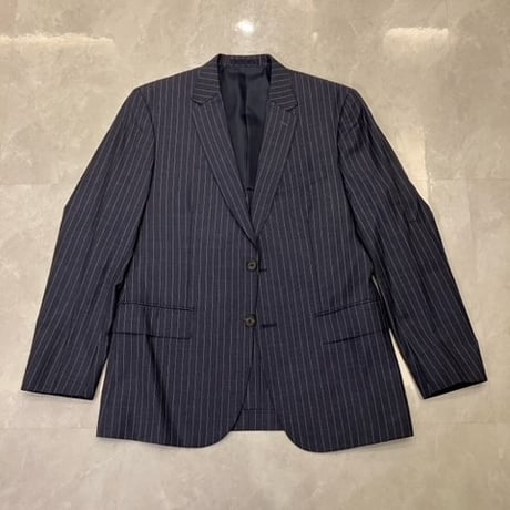 M123｜Paul Smith SOHO×ZEGNA 2Bネイビーブルーストライプスーツ(M2) 定価132,000円 ポールスミス