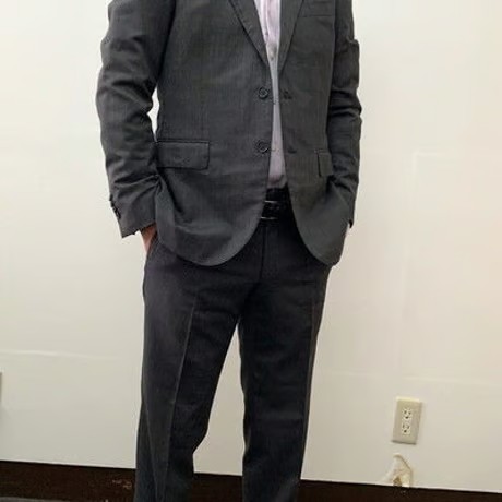 211｜BEAMS HEART 2Bブラウングレードット柄スーツ(44) ビームス