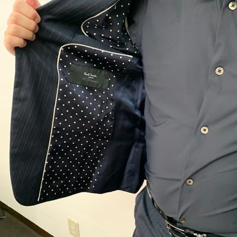 131｜最新モデル Paul Smith The Kensington 2ボタンダークネイビ