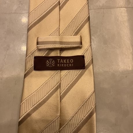 N44｜TAKEO KIKUCHI｜ゴールドレジメンタイ