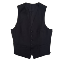 B2｜Paul Smith COLLECTION ブラックシャドーストライプベスト(M)