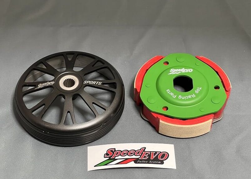 KYMCO　Racing125用　プレイトドリブンクラッチ Speed Evo ｸﾗｯﾁｷｯﾄ KYMCO Racing S / GP125 | Moto