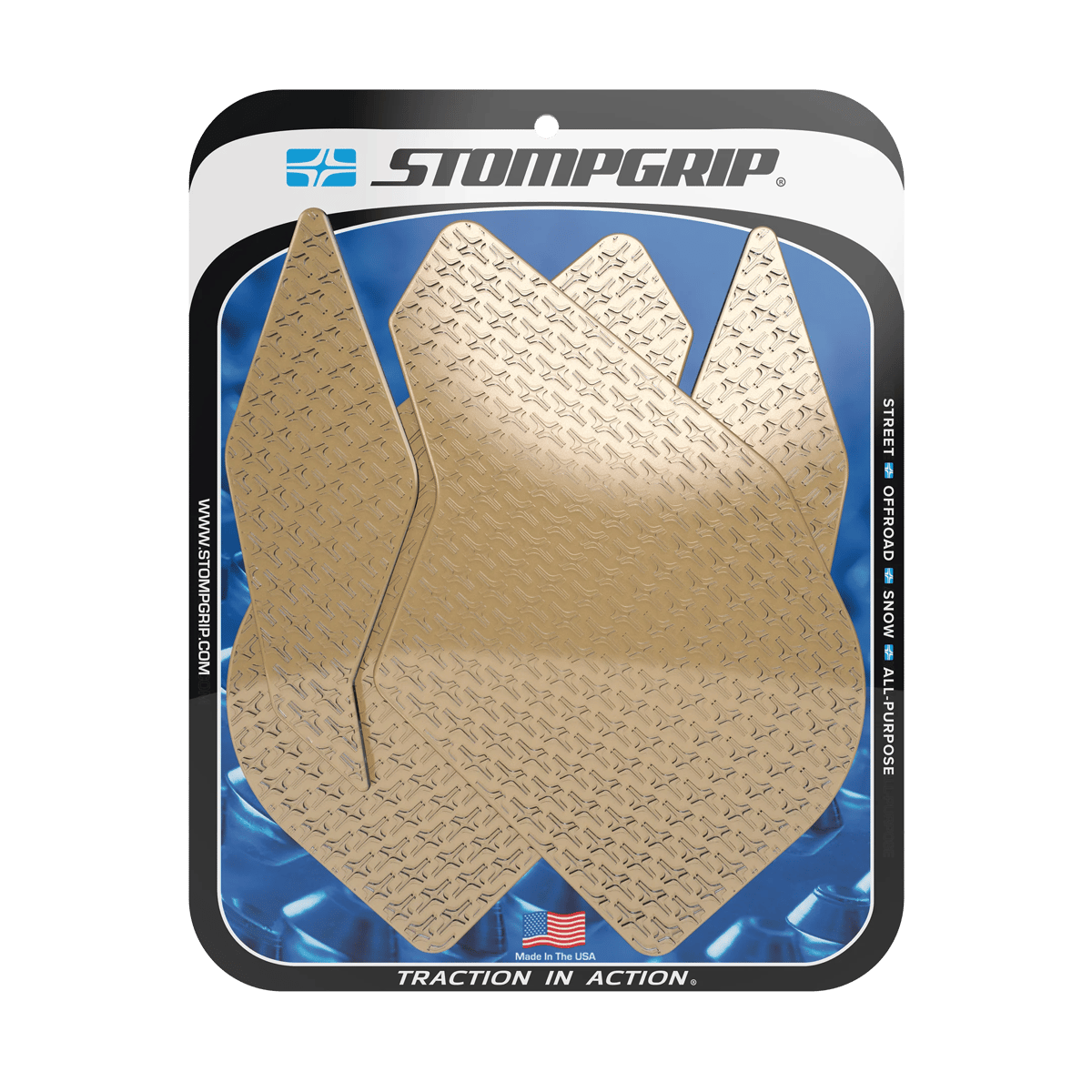 るい 2輪 ストンプグリップ トラクションパッドタンクキット P054
