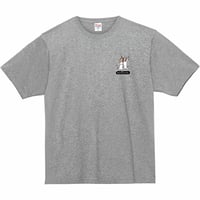 メリアリ鬼瓦Tシャツ・グレー