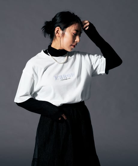 ERROR ラメ刺繍Tシャツ