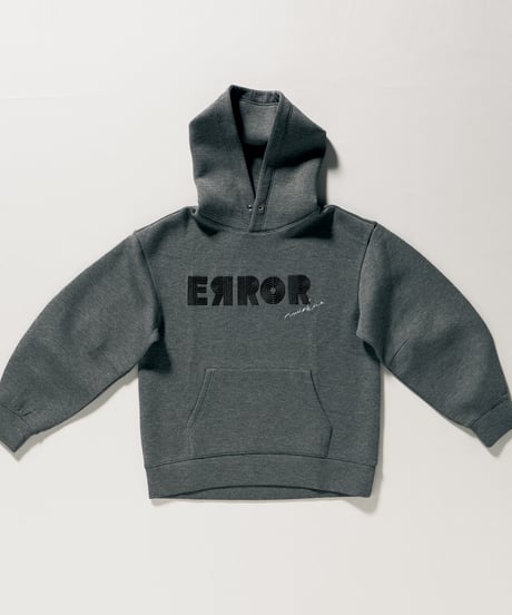 ERROR ラメ刺繍パーカー