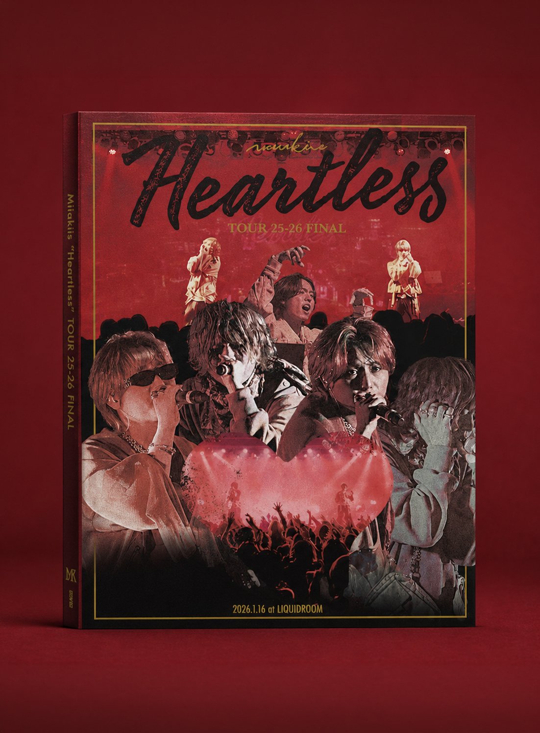 Miiakiis / Heartless 特典フォトブック付き 初回限定版 LIMITED BOX】Miiakiis “Heartless” TOUR 25
