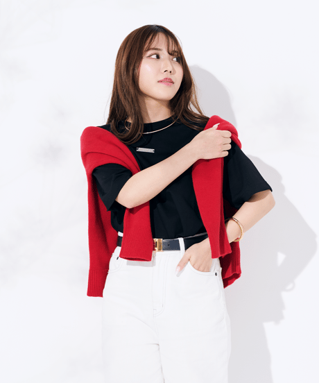 MiiakiisプレートTシャツ