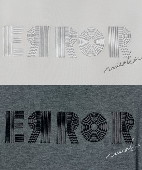 ERROR ラメ刺繍パーカー