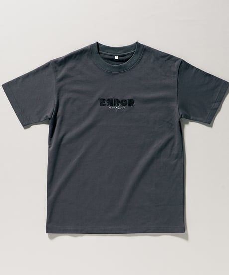 ERROR ラメ刺繍Tシャツ