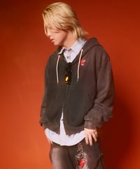"Heartless" ジップアップ フーディー