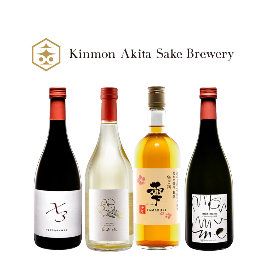 金紋秋田酒造4本飲み比べセット 720ml×4 | あきた・だいせんの