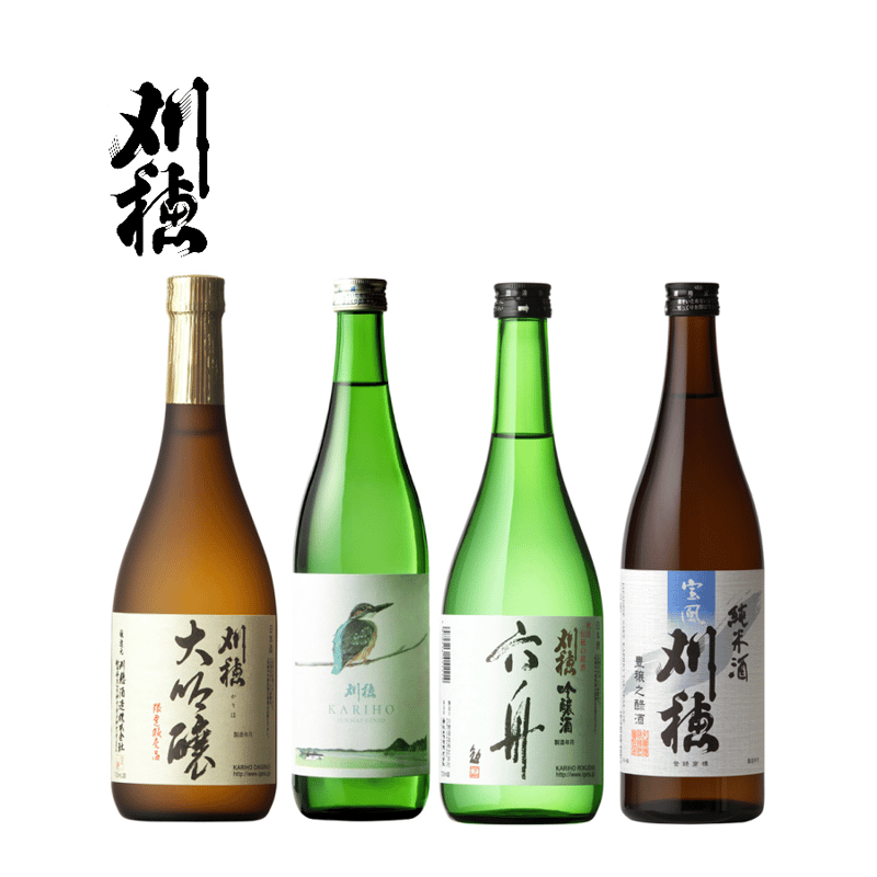 刈穂4種飲み比べセット 720ml×4 | あきた・だいせんのうまいもの市場