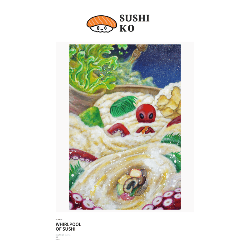 CATEGORY アクリル画/acrylic painting | SUSHIKO'S ART