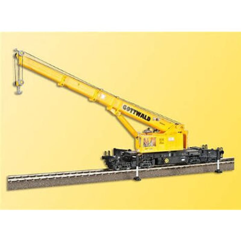 Kibri HO K16000 Gottwald GS 100.06 T 伸縮式鉄道クレーン