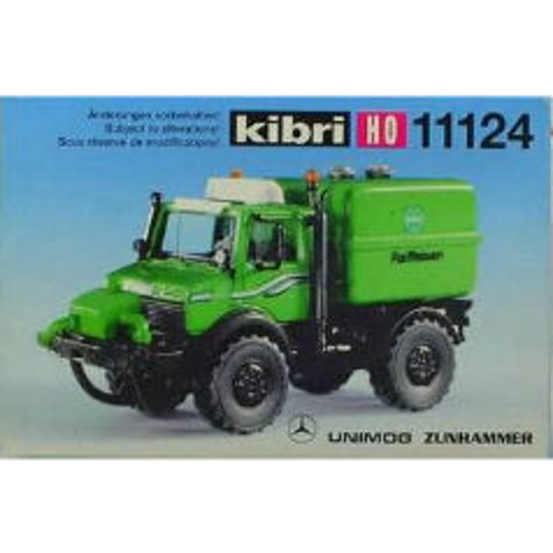 Kibri HO 11124 Unimog & Zunhammer Drijfmestspr Kibri HO 11124 Unimog & Zunhammer Drijfmestspr