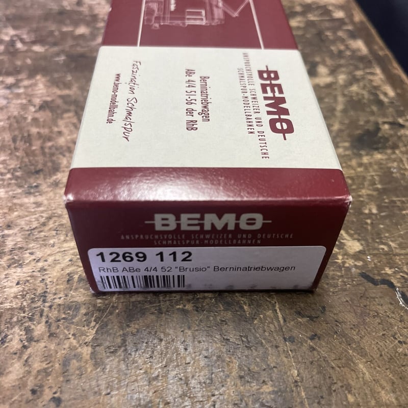 BEMO1269112 Rhb Abe 4/4 52 ベルリナ鉄道車輛 | 共立模型 ストア