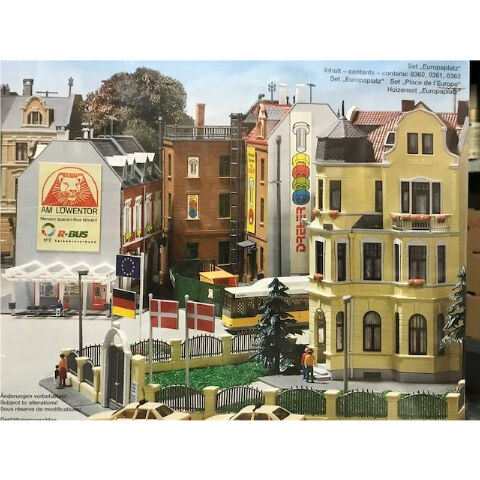 Kibri 8364 | set Europaplatz Spur(KibriHOK8364)