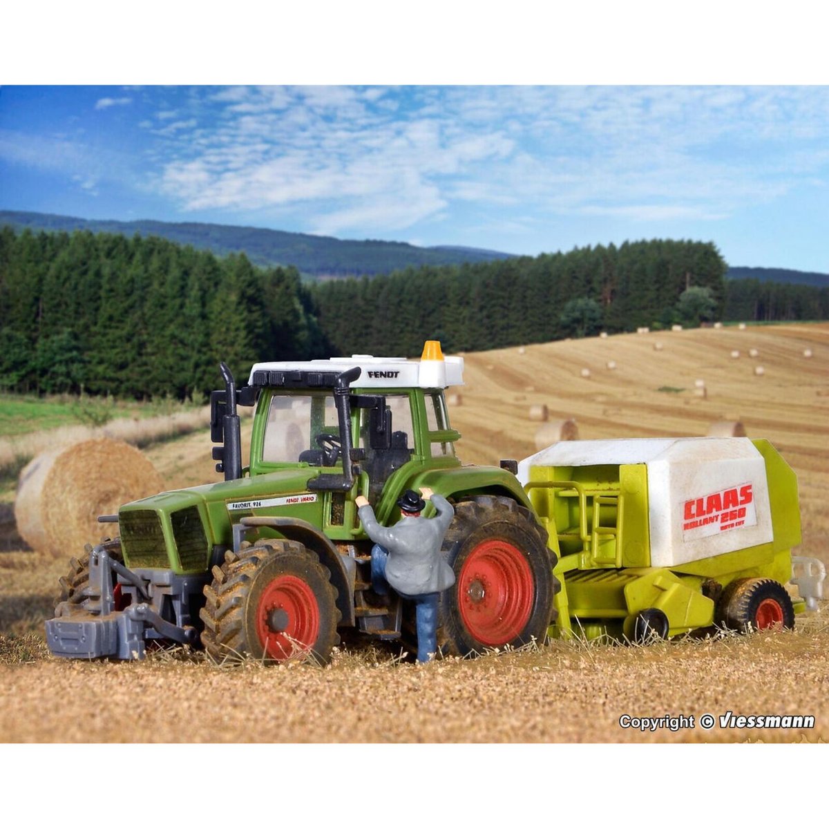 kibri HO トラックセット 7点 Kibri HO 10762 Fendt FAVORIT 926 Tractor | 共立模型