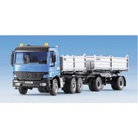 K11140　HO　MB Actros Dump w/Trailer