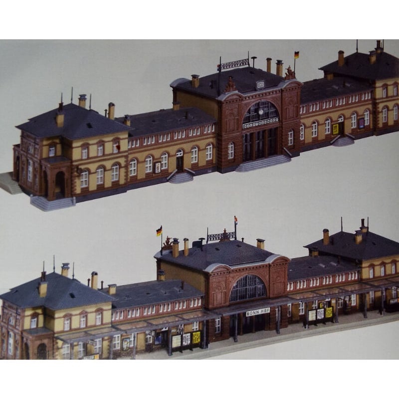 ☆【多忙な為、】☆Nゲージ 海外ストラクチャー ドイツ鉄道 ボン駅