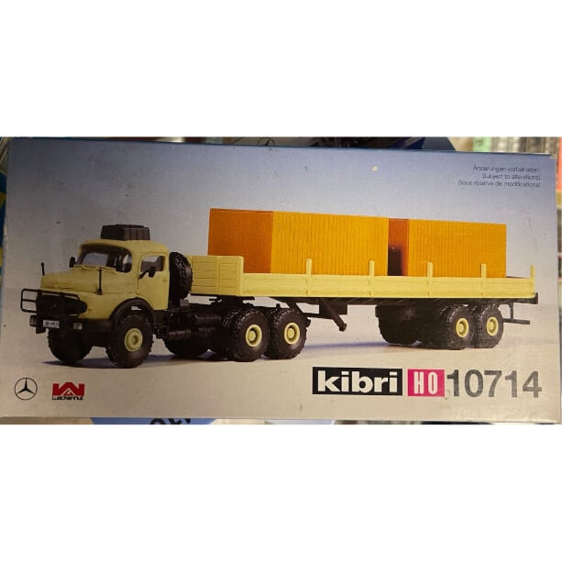 Kibri HO トレーラー付きMB ドール ショート フード (K10714) | 共立