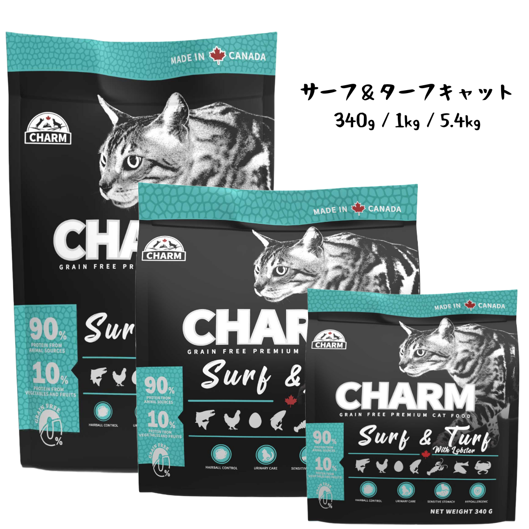 CHARM チャーム ラム＆サーモンキャット 5.4ｋｇ - キャットフード