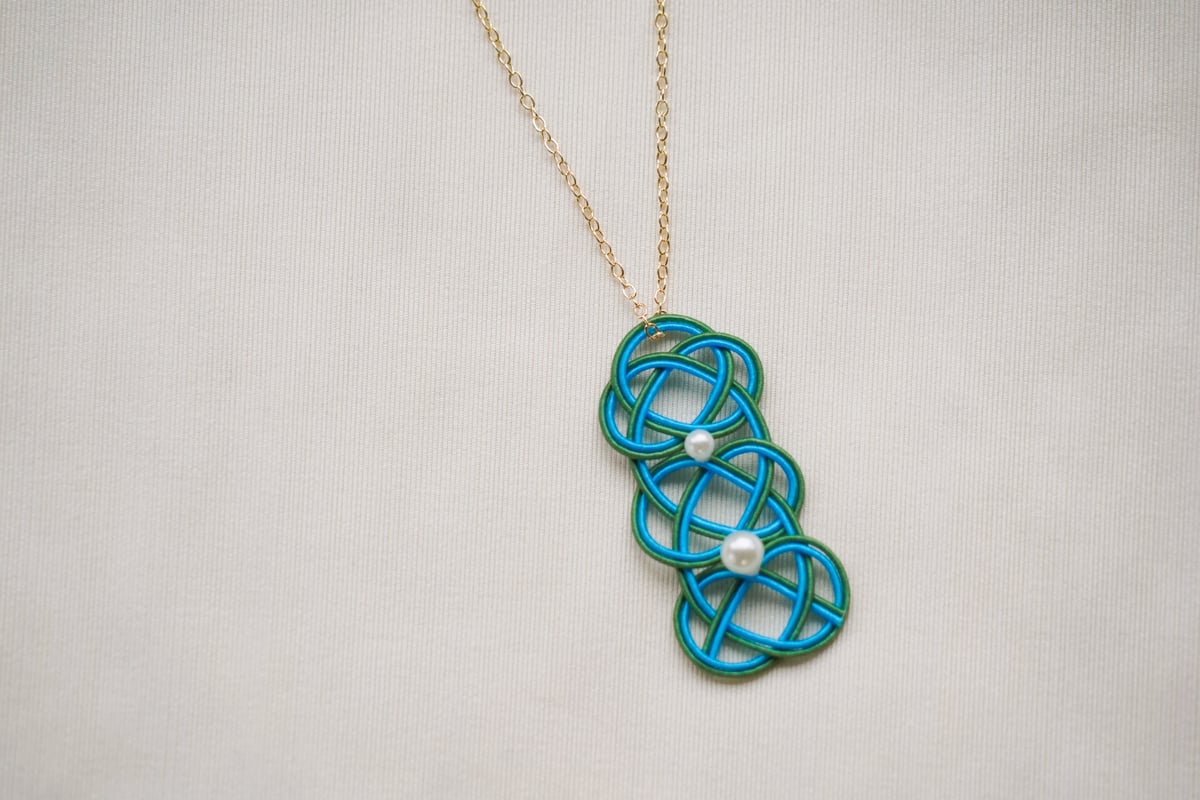 あわじ結びネックレス Awaji-knot necklaces | Wacca