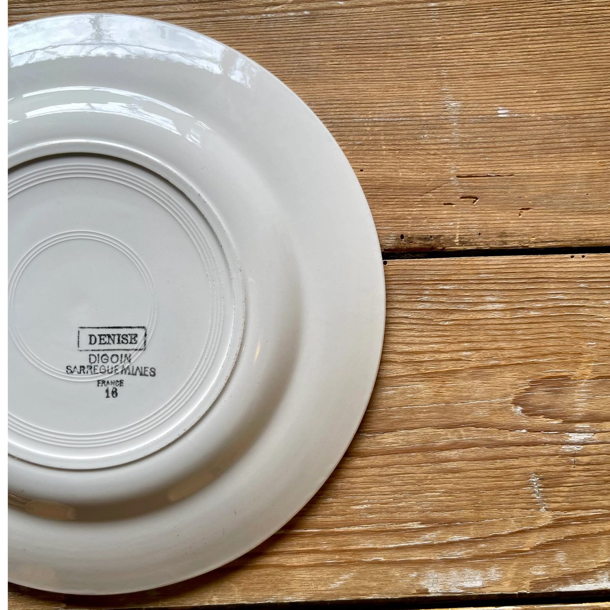 DIGOIN Sarreguemines 「DENISE」シリーズ 22.5cm フランスアン