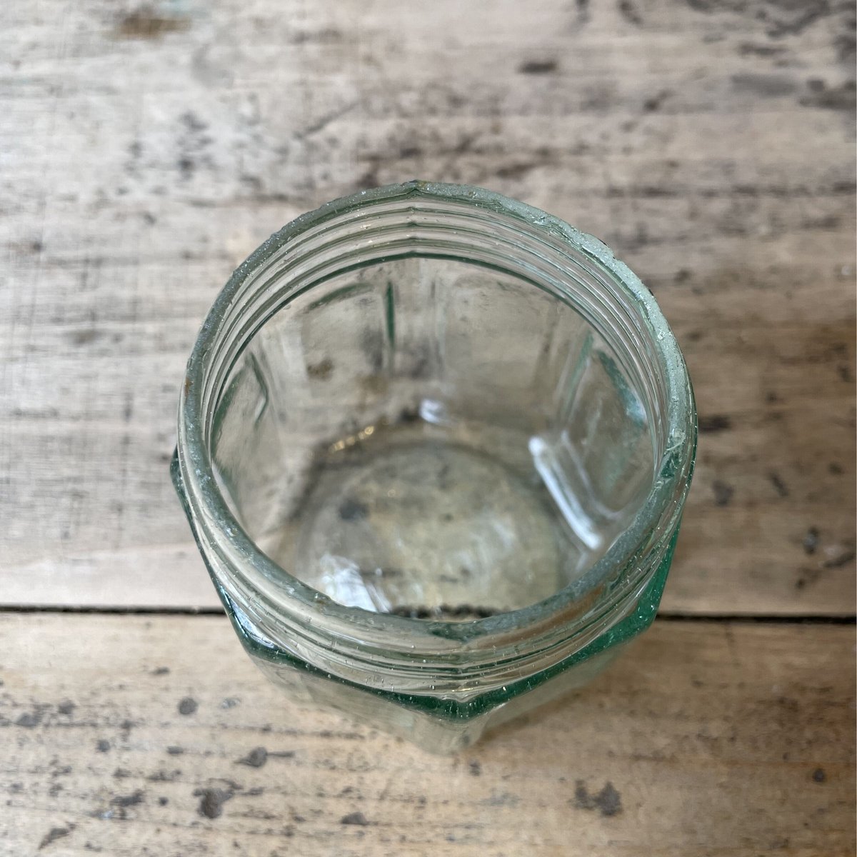 蓋付きガラス瓶 フランスアンティーク | OGISHIMA COFFEE Antiques