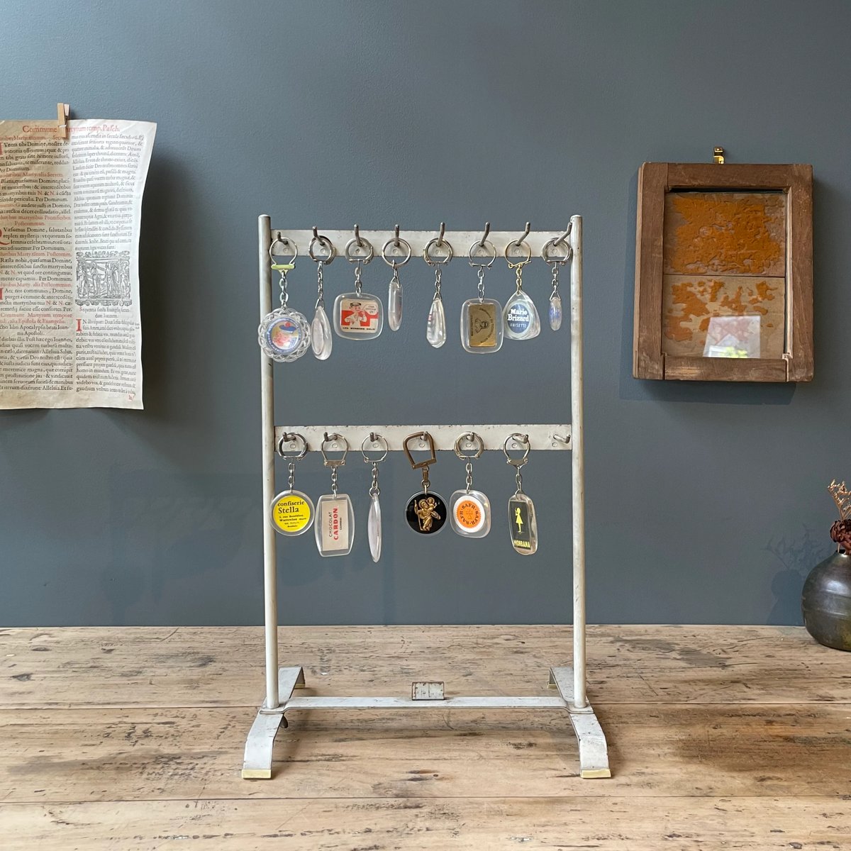 キーホルダー フランスビンテージ ⑦ | OGISHIMA COFFEE Antiques