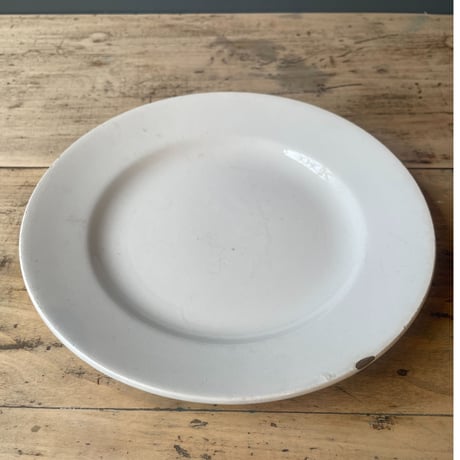 Saint Amand　金継ぎプレート　22.5㎝　フランスアンティーク　②