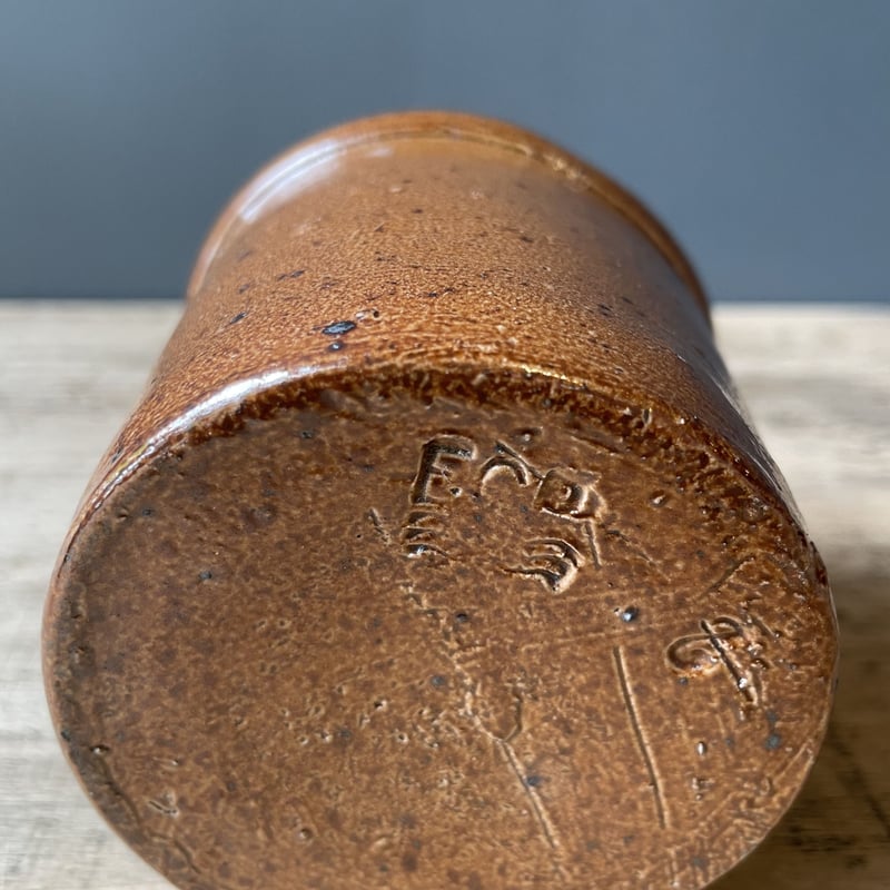 陶器ポット(Brown) フランスアンティーク | OGISHIMA COFFEE 陶器ポット(Brown) フランスアンティーク | OGISHIMA COFFEE