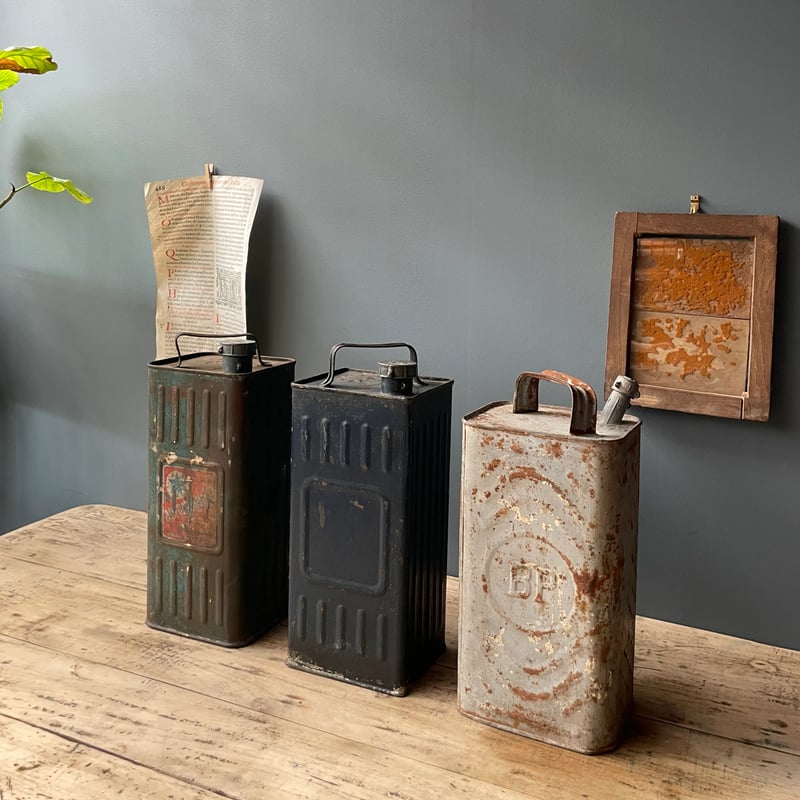 オイル携行缶 フランスアンティーク ③ | OGISHIMA COFFEE Antiques