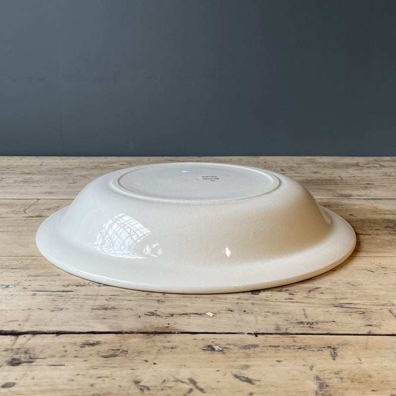 GIEN 三色ライン プレート 27cm フランスアンティーク | OGISHIMA C