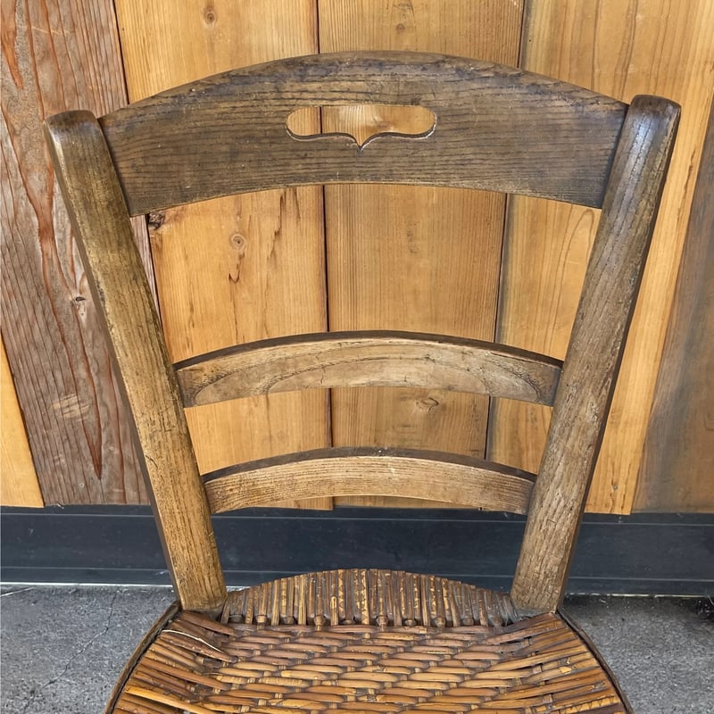 ラタンチェア フランスアンティーク ㉘ | OGISHIMA COFFEE Antiques
